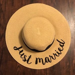 Just Married Sun Hat